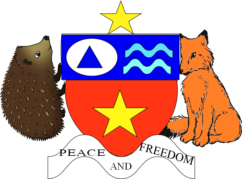Dan Confederal Arms - Emblem (821x598), Png Download