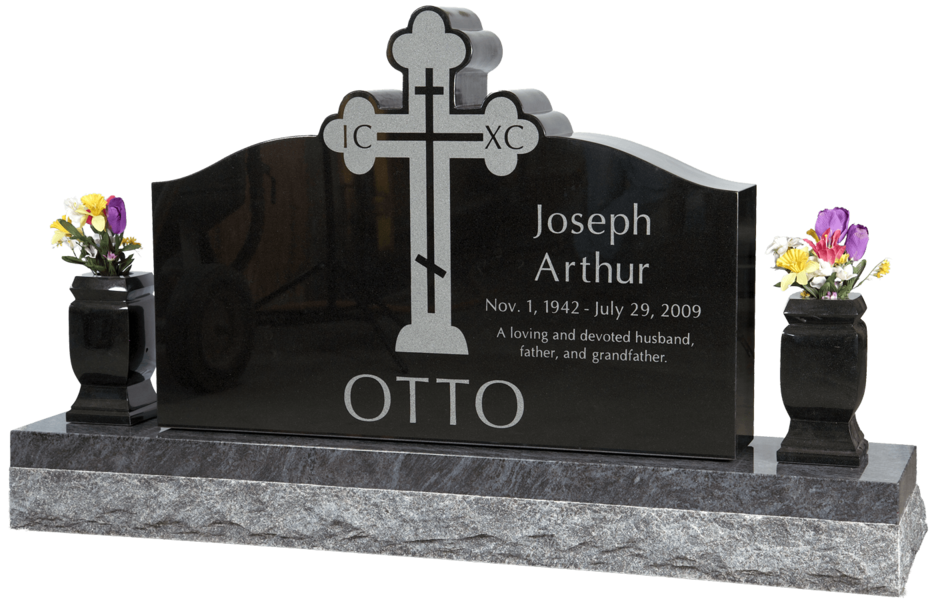 Otto Headstone, St, Michaels Cemetery, Beaumont, Tx - Headstone (1000x667), Png Download