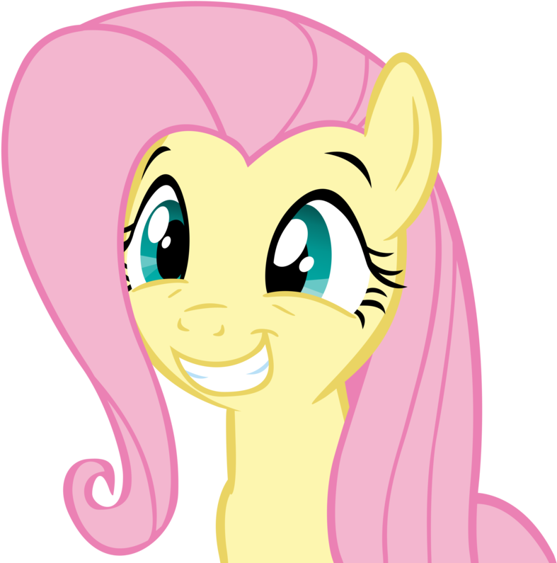 Fluttershy Relates To Both Of Us Out Of Any Of The - Mlp Fluttershy Squee (966x827), Png Download