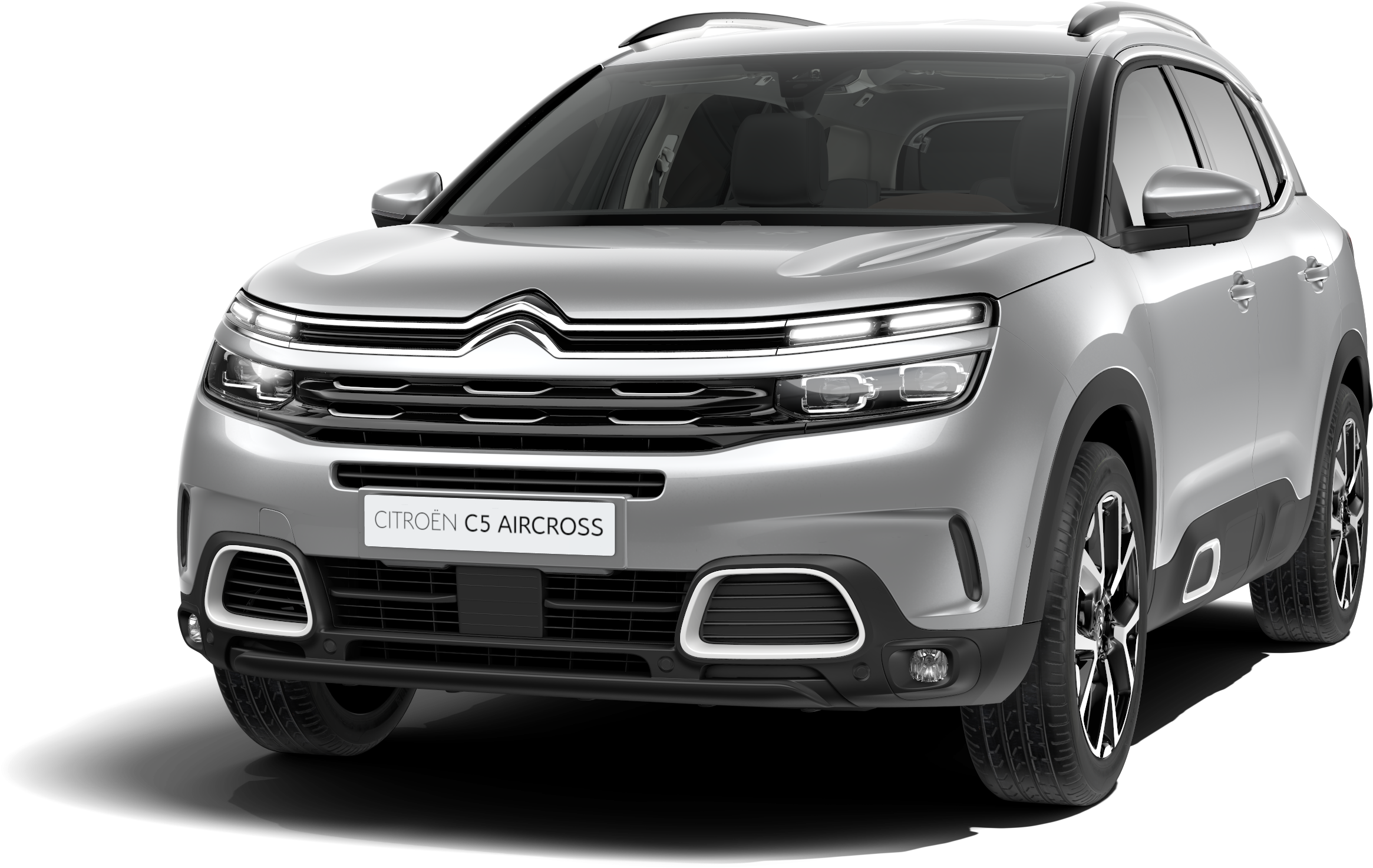 New Suv C5 Aircross - Citroen C5 Aircross Bleu (3840x2160), Png Download