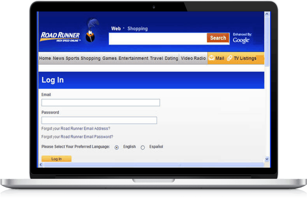 Registration For Roadrunner Webmail - Roadrunner Com Login (1024x689), Png Download