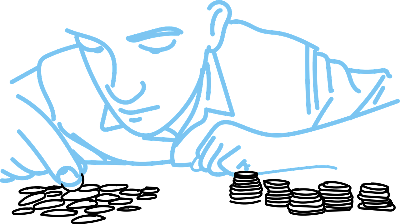 Tired Of High Heating Costs - Hombres Contando Dinero Png (1280x718), Png Download