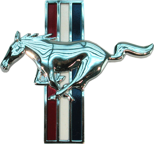 Mustang Badge (641x600), Png Download