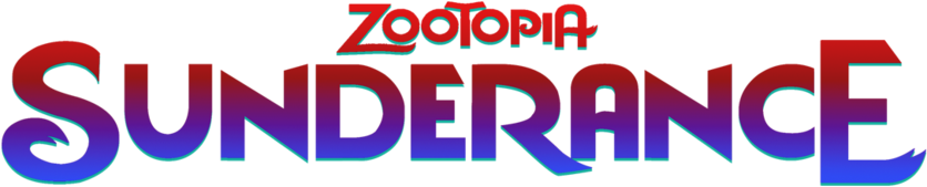 Image - Zootopia (1024x300), Png Download