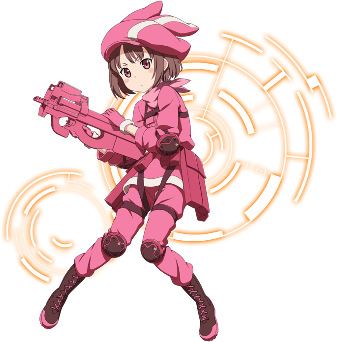 [pink In Battle] Llenn Kirito Sword, Asuna, Sao Ggo, - Sao Memory Defrag Llenn (750x750), Png Download