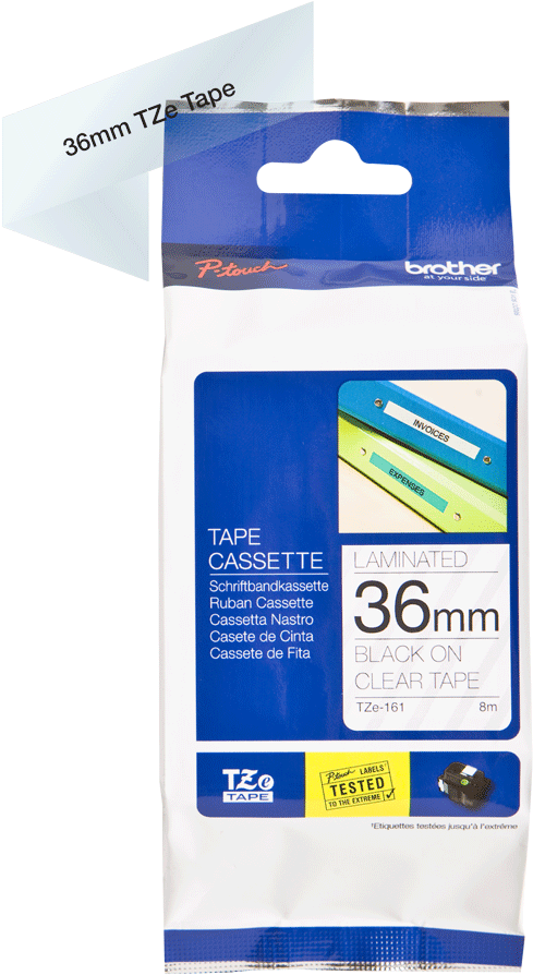 Brother Tze161 Tape - Brother Tze161 (800x960), Png Download