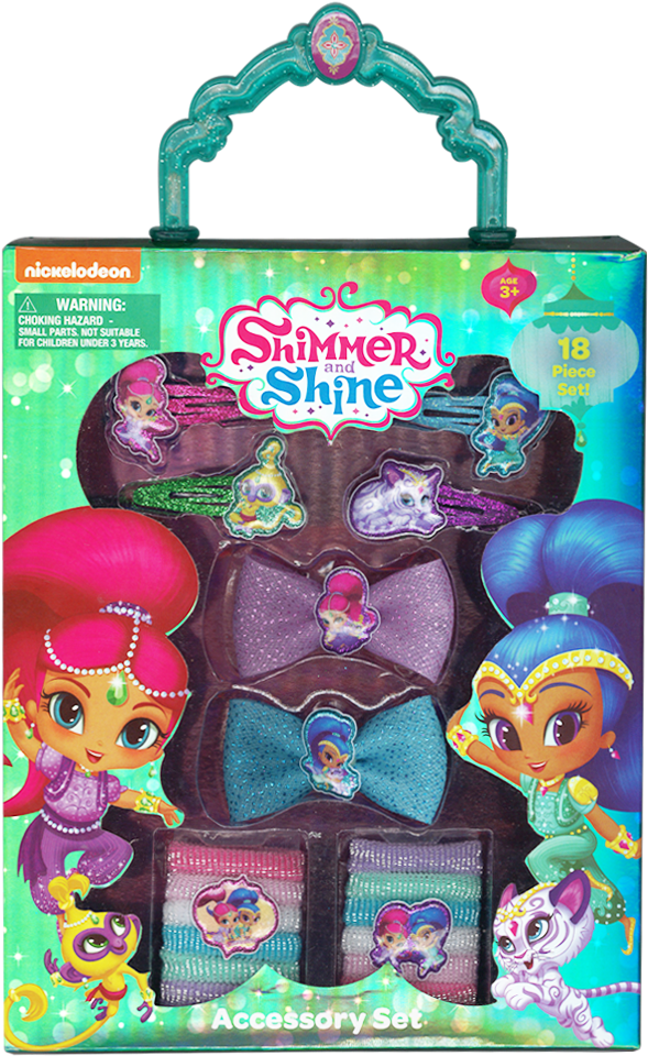 Shimmer And Shine Accessory Box Set - Bag (1000x1000), Png Download