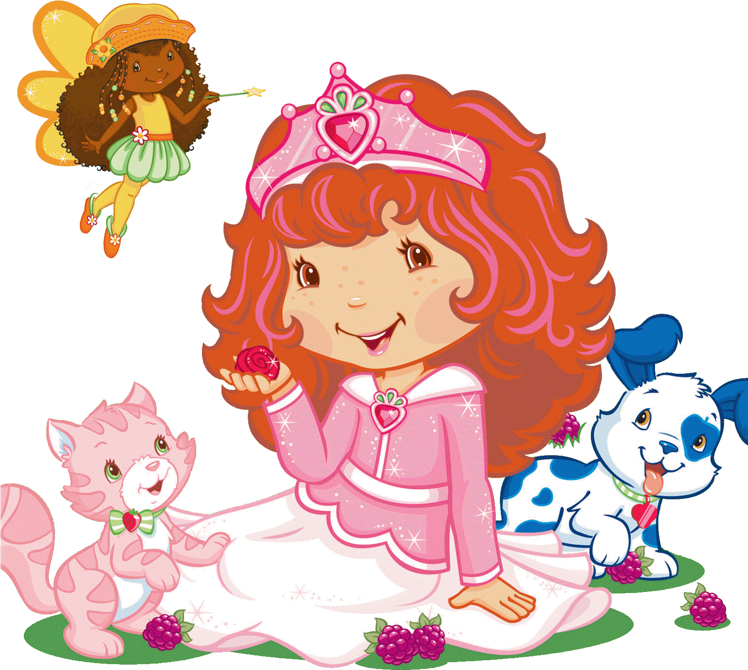 Image Royalty Free Library Strawberry Shortcake Images - Princess Strawberry Shortcake Orange Blossom (1536x1477), Png Download