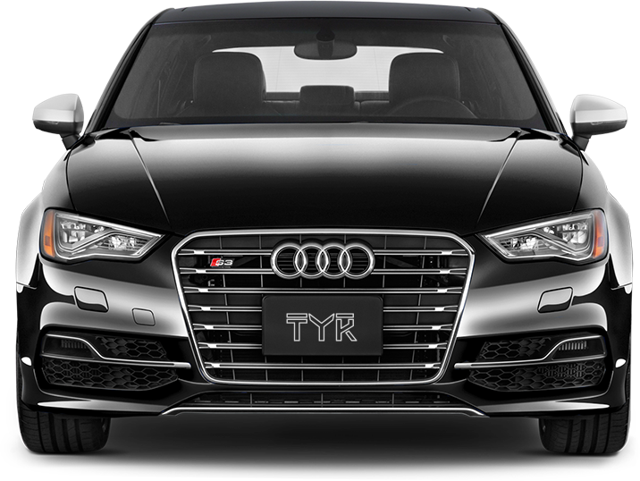 Up/down, 360° Around The Car - Blue Audi Front View Png (716x538), Png Download