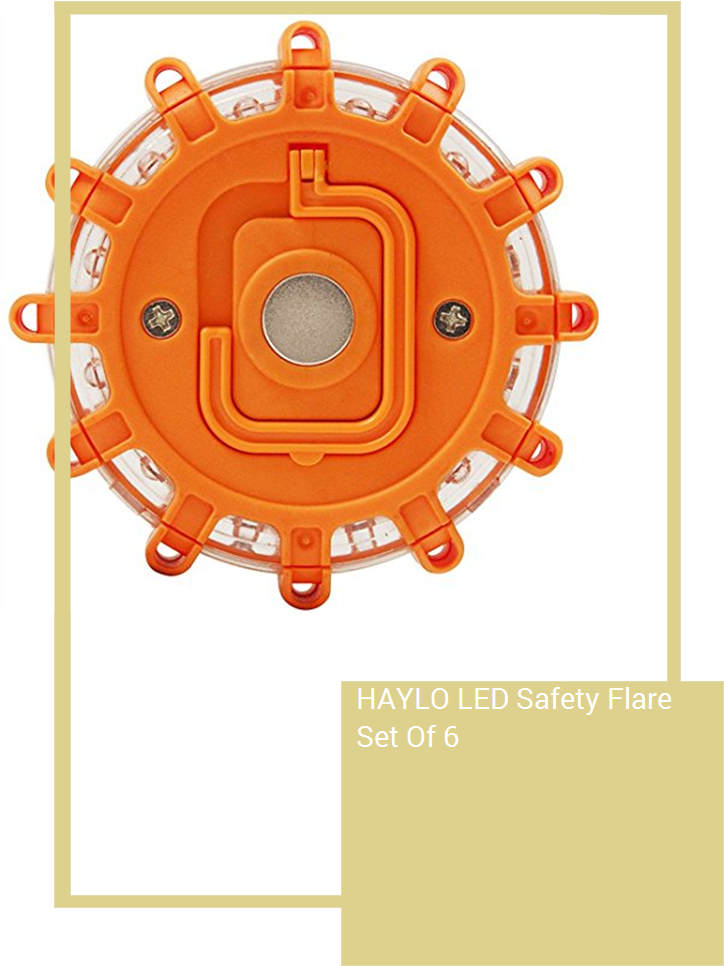 Haylo Led Safety Flare Set Of 6 Flare, Safety, Security - Emergency Light (735x1100), Png Download