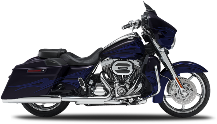 Harley Davidson Street Glide 2016 Cvo (976x675), Png Download