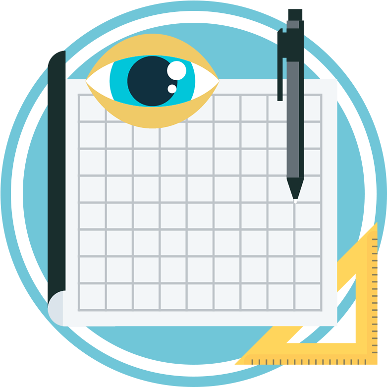 Field Measure Icon (820x816), Png Download