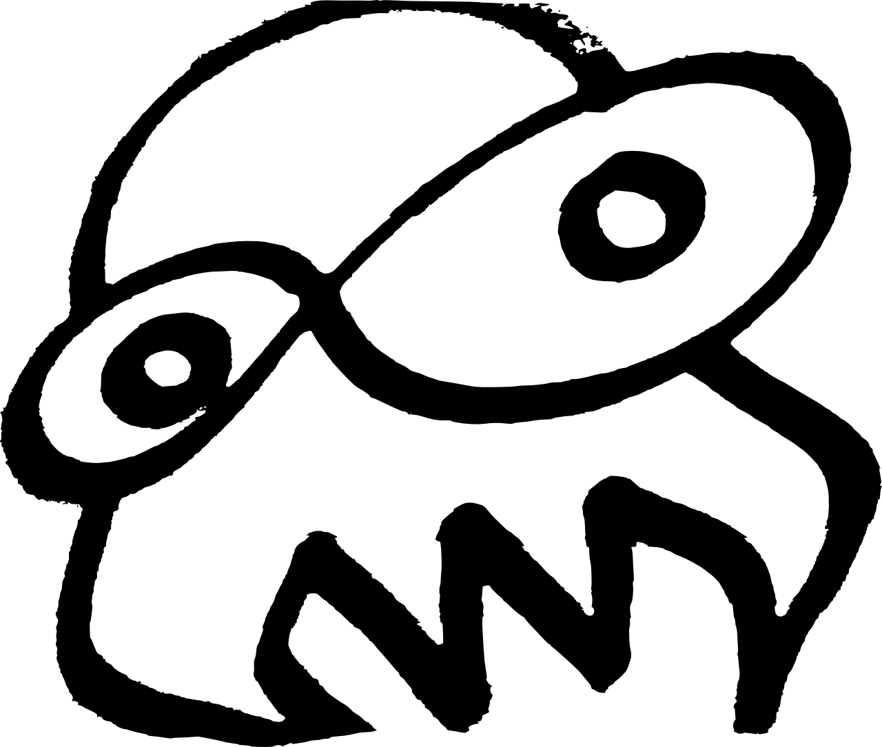 Tags - Ghost - Graffiti Tags Png (1280x1084), Png Download