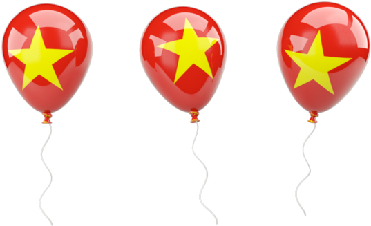 Illustration Of Flag Of Vietnam - Pakistan Flag Balloon (640x480), Png Download