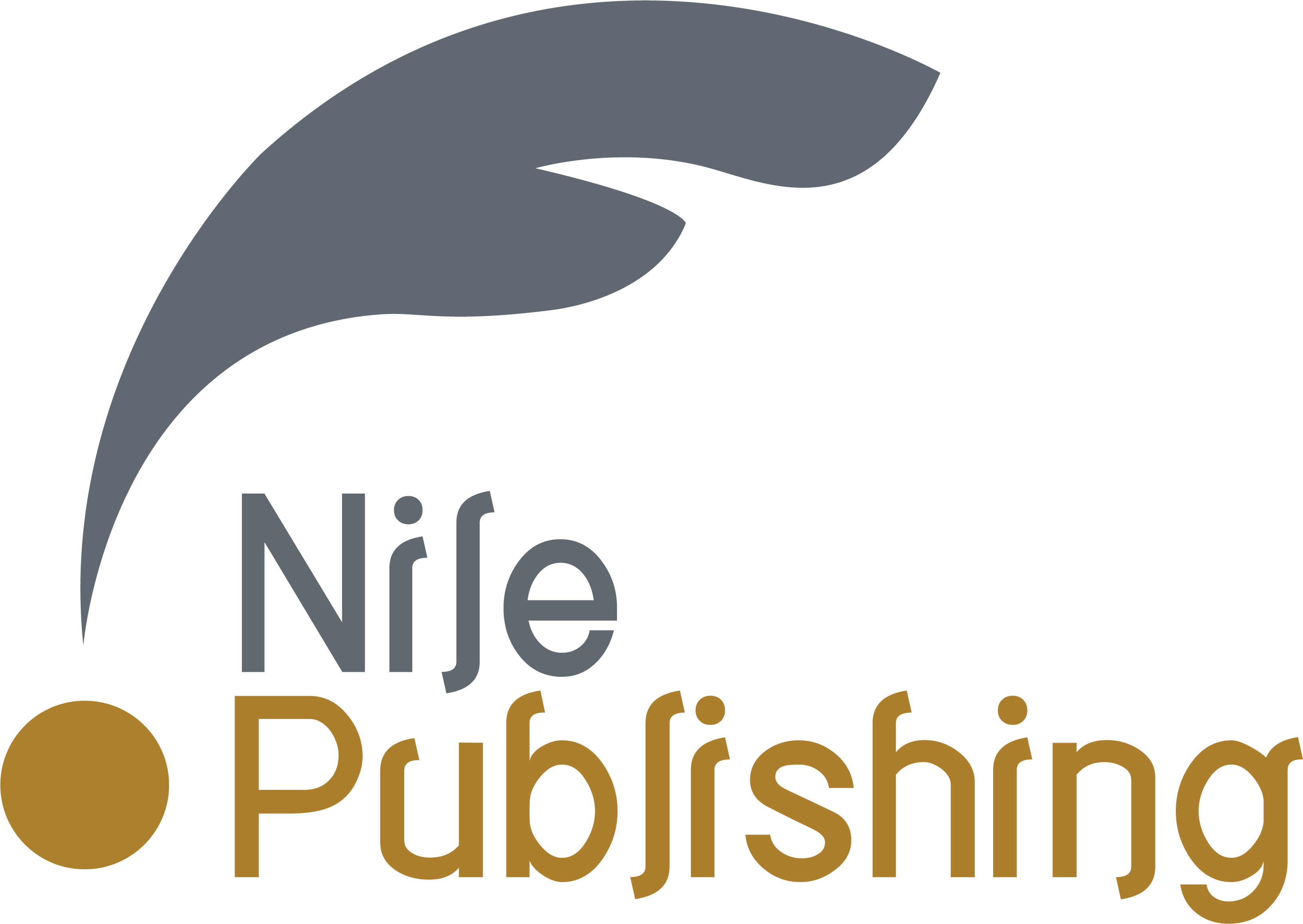 Nile Publishing Company - Graphic Design (5670x2438), Png Download