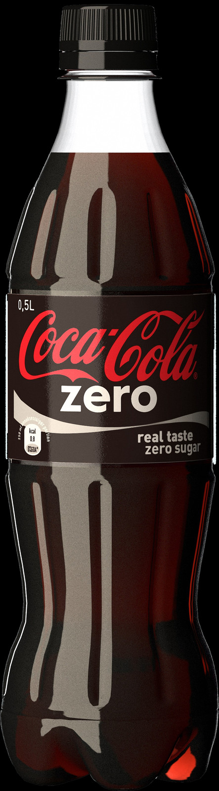 Coke Zero Bottle Pack (443x1600), Png Download
