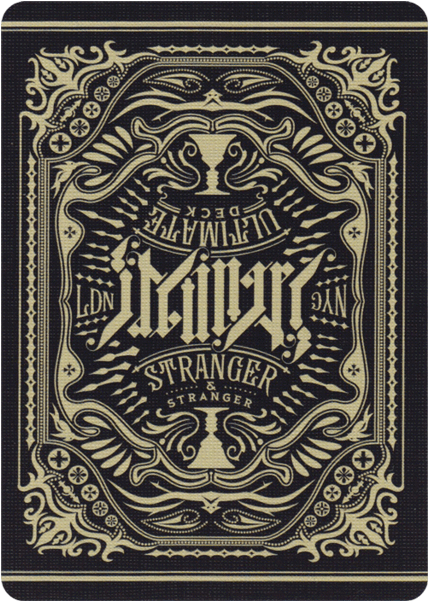 Ultimate Deck Playing Cards Showcases Great Works Of - Playing Card Back (600x600), Png Download