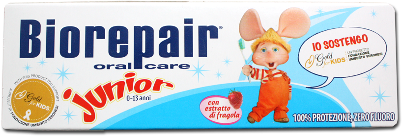 Biorepair Toothpaste For Kids - Toothpaste (1000x1000), Png Download