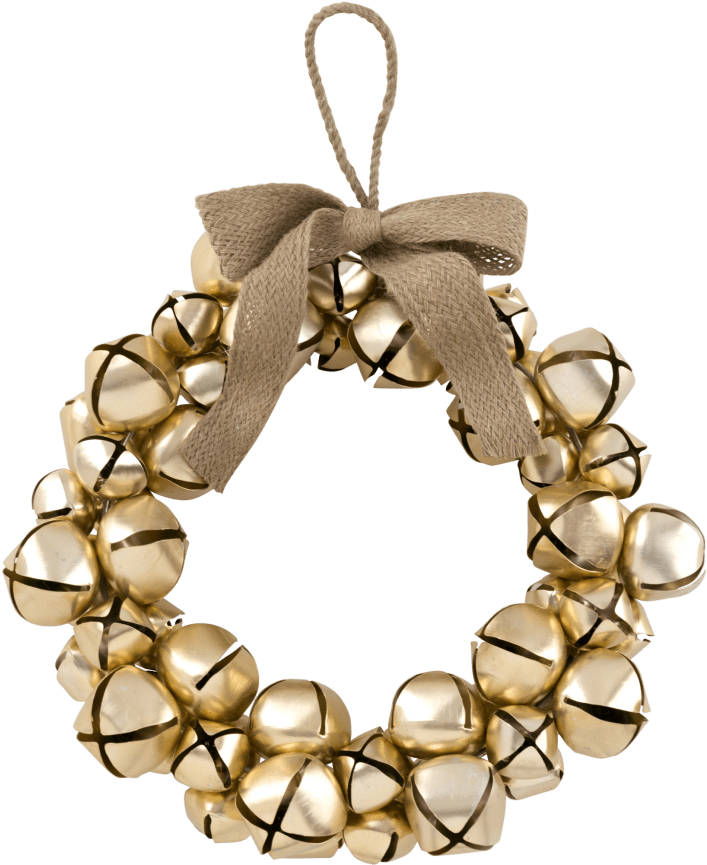 Shiraleah Large Bell Wreath - Wreath (864x864), Png Download