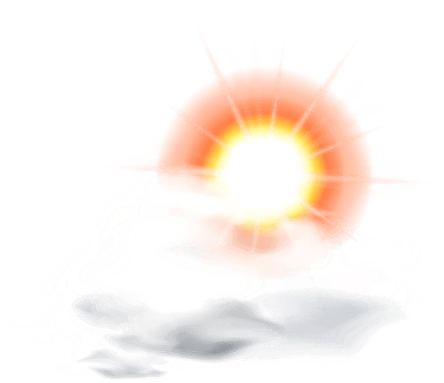 Weather/type/partly Cloudy Small - Cloud (600x432), Png Download