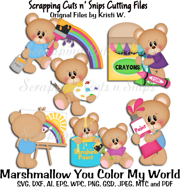 You Color My World - Marshmallow (600x600), Png Download