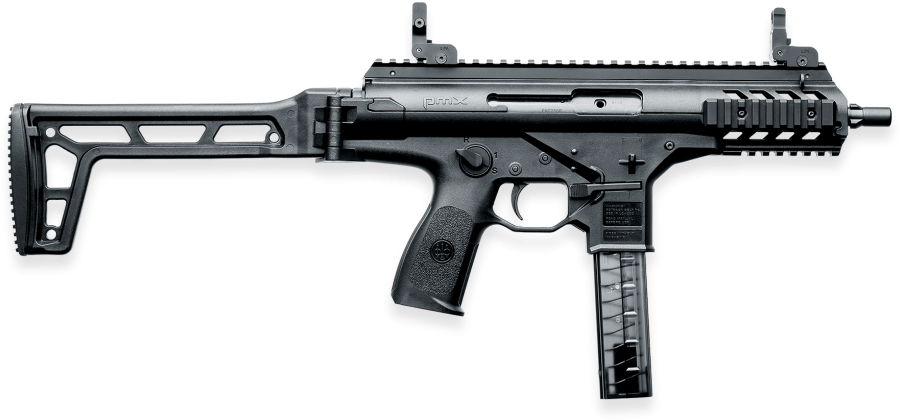 With Extended Stock - Pmx Beretta (1005x482), Png Download