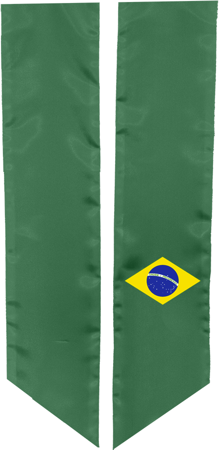 Study Abroad Sash For Brazil - Saudi Arabia (694x1041), Png Download