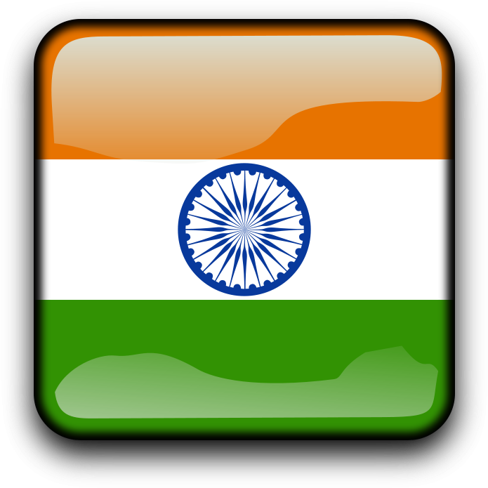 Hammer And Sickle In Star Clip Art Download - Small Image Of Indian Flag (800x800), Png Download