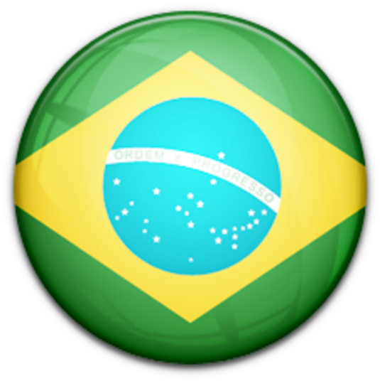 Brazil Flag Clipart Transparent - Brazil Flag (600x600), Png Download
