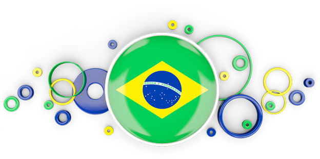 Illustration Of Flag Of Brazil - Background Ghana Flag Png (640x480), Png Download