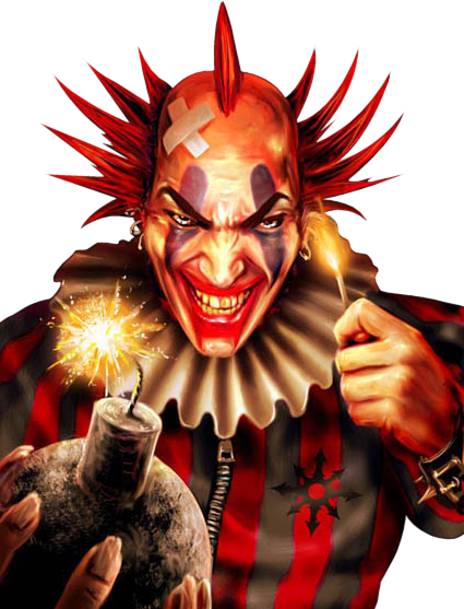 Evil Clown Png Vector Library - Evil Clown Png (425x557), Png Download
