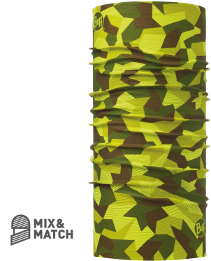 Buff Original Block Camo Green (380x380), Png Download