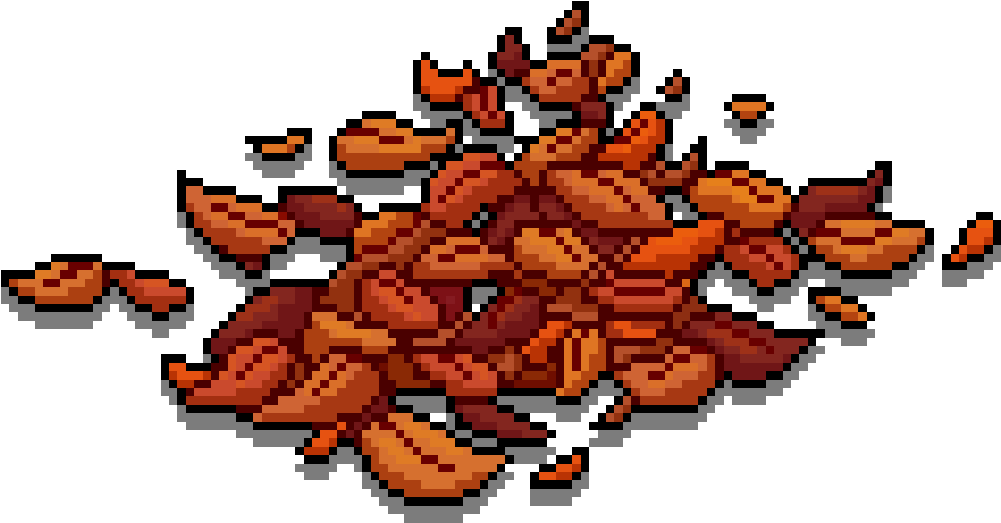 Pile Of Leaves - Pile Leaves Png (1000x1000), Png Download