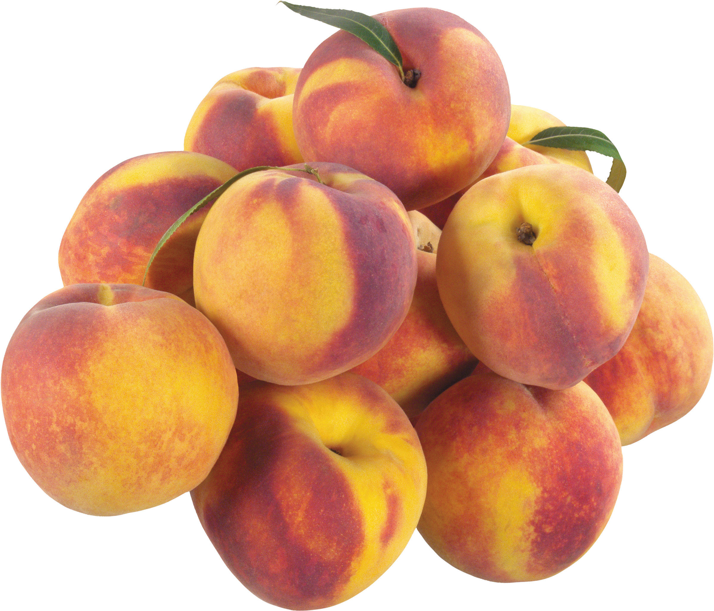 Pile Of Peaches Png Clipart - Apricots (2500x2151), Png Download