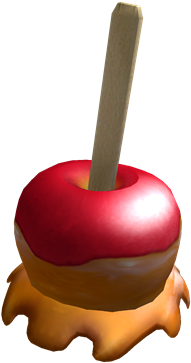 Caramel Apple On Your Head - Roblox Caramel Apple (420x420), Png Download