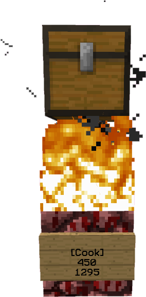 Craftbookcookingpot - Minecraft Cooking Pot (389x619), Png Download