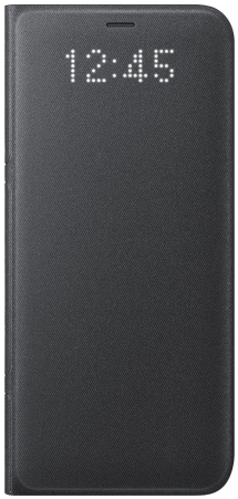 Samsung Galaxy S8 Ef-ng950pbegww Led View Cover Black - Samsung S8 Led View Cover (450x450), Png Download