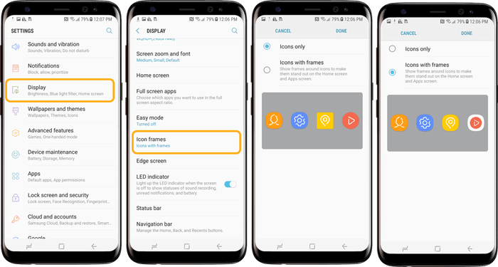 Customize The Order Of Your App Drawer - Samsung Galaxy S8 (700x375), Png Download