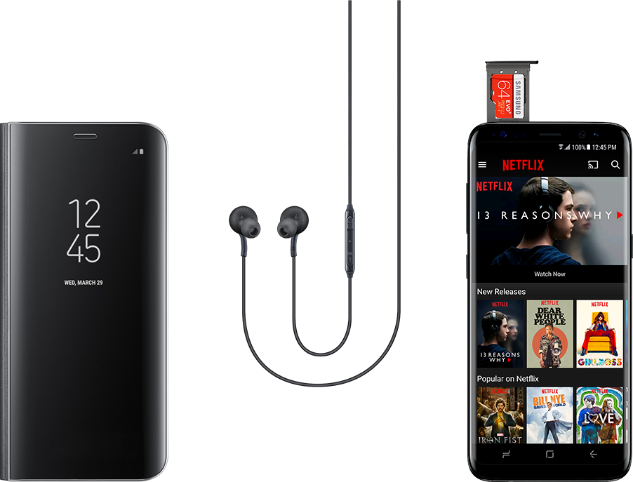 Even If You Buy The Galaxy S8 Or Galaxy S8 From A Retailer, - Samsung Galaxy S8 Kit (902x687), Png Download