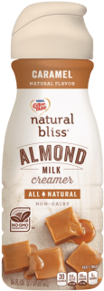 Natural Bliss Caramel Almond Milk - Natural Bliss Almond Milk Creamer (350x400), Png Download