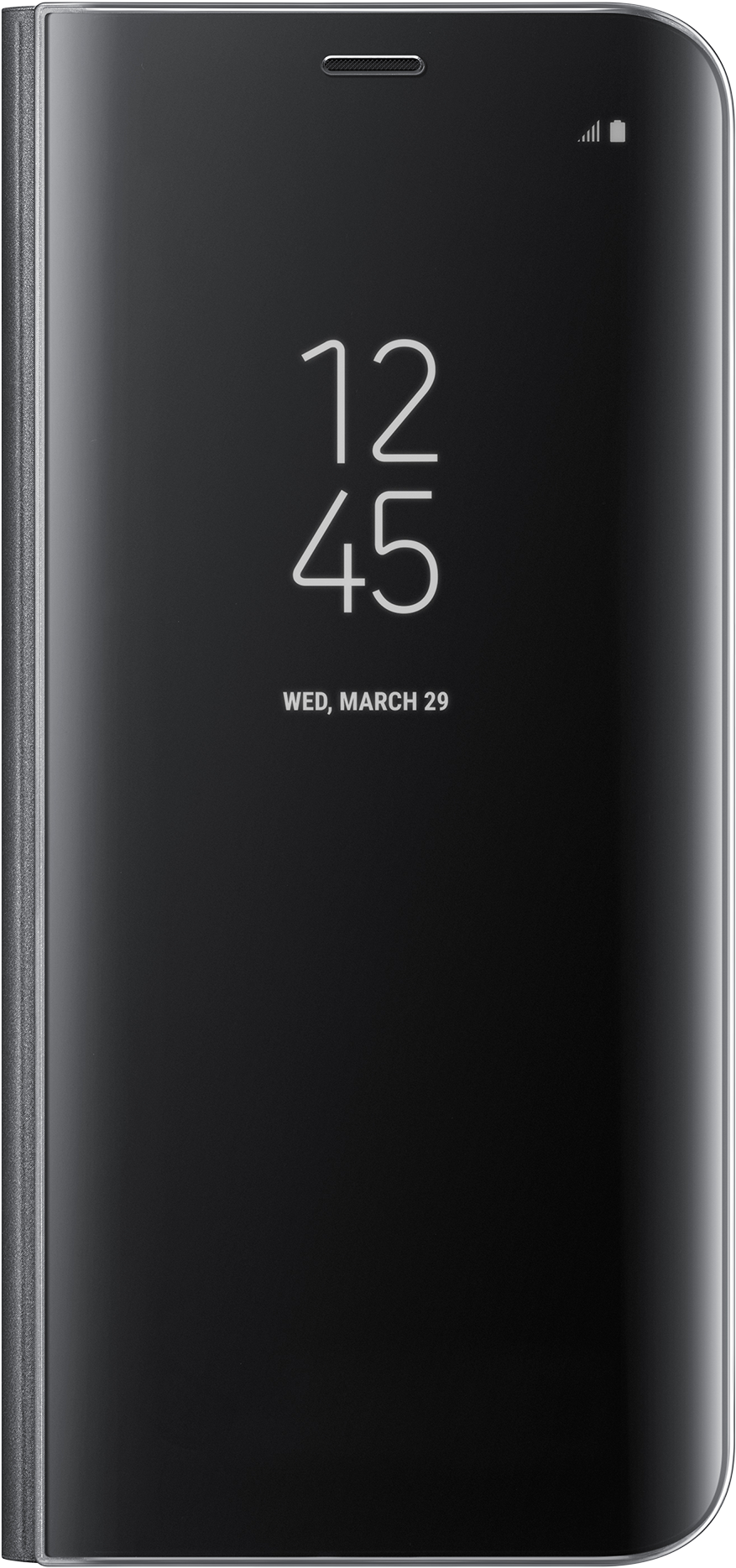 Samsung Galaxy S8 S-view Standing Cover Black - S-view Flip Cover For Samsung Galaxy S8 - Blue (3000x2000), Png Download