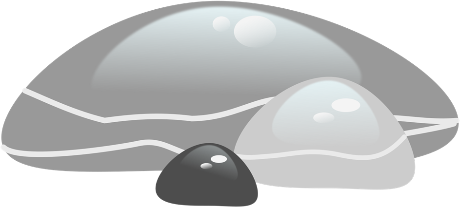 Stones Clipart - Stone Clip Art Free (1000x500), Png Download