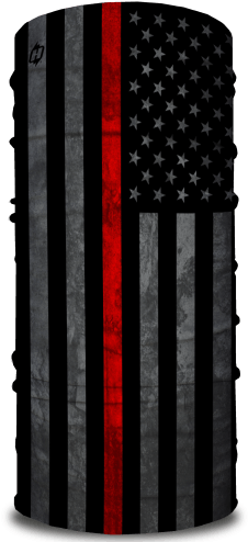 Thin Red Line Grunge - Mask (250x500), Png Download