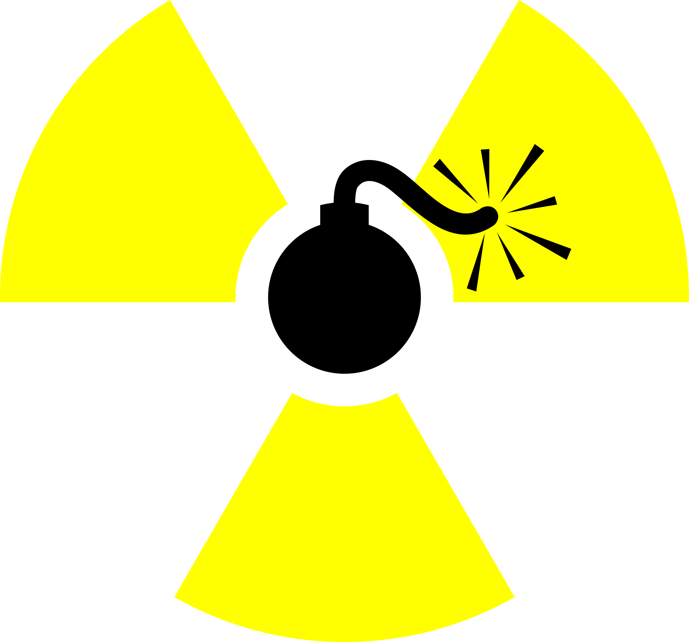 Nuclear Explosion Clipart Nuclear War - Bomb Clipart Transparent (2400x2235), Png Download