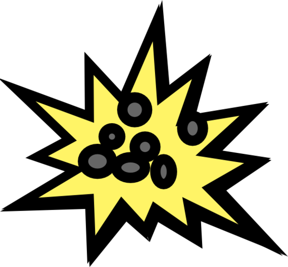 Explosion Clipart Free To Use Clip Art Resource - Explosion Clip Art (570x529), Png Download