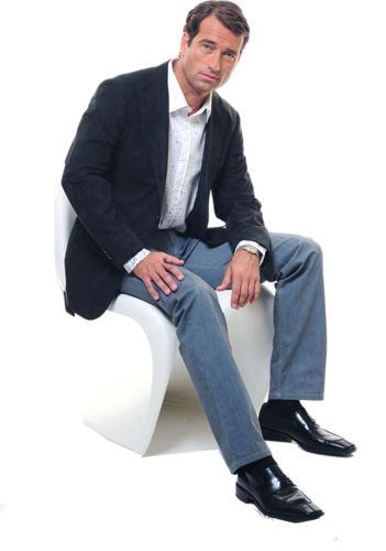 Man Sitting Png - Tubes Homme Féeriques Png (351x500), Png Download