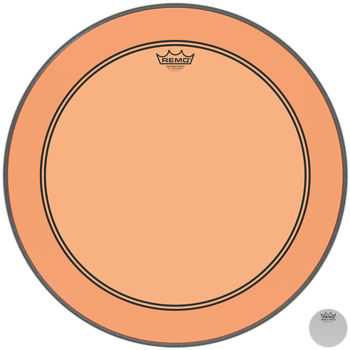 Powerstroke® P3 Bass Colortone™ Orange - Remo Powerstroke P3 Colortone Bass Drum Head (535x535), Png Download