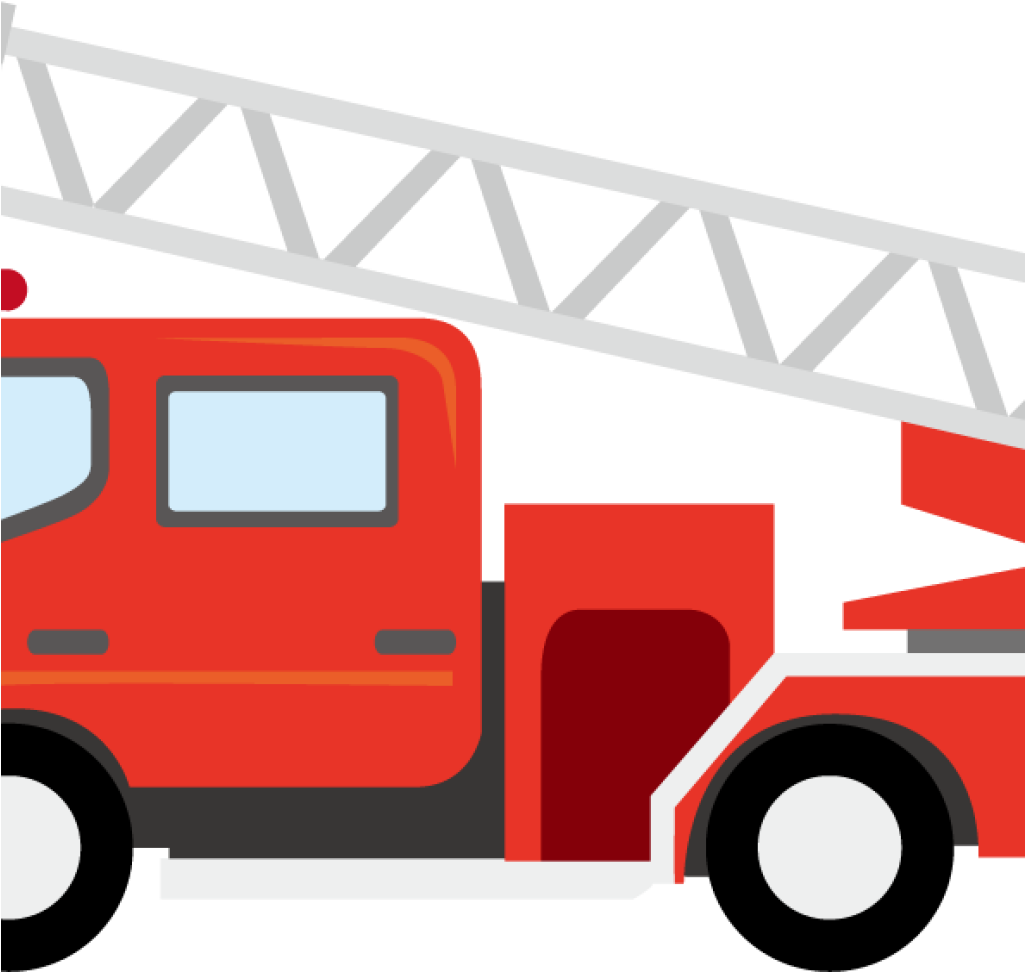 Free Border Clip Art Clipart Vector Labs - Clipart Fire Truck (1024x1024), Png Download