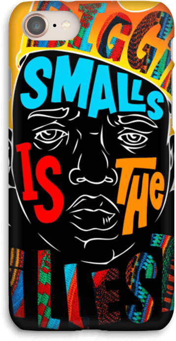 Biggie Smalls The Illest Case Iphone - Biggie Smalls Black Shirt (510x800), Png Download