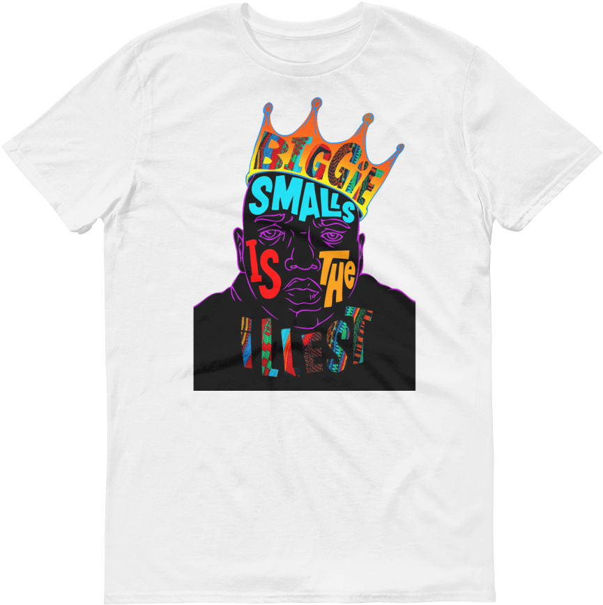 Biggie Smalls Is The Illest Short Sleeve T-shirt - Biggie T Shirt (1000x1000), Png Download
